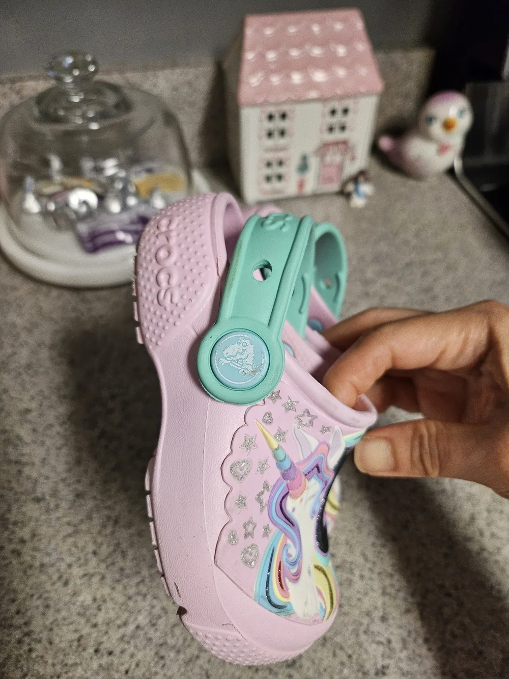 CROCS playful unicorn